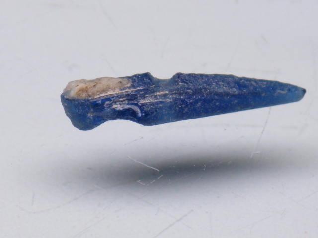 TOKO-BEADS RG052-47 Roman Glass bead (Blue Bird) 14mm RG052-47 ローマングラス（青い鳥） 14mm Asian bead & African bead  Handmade,Lampeork,bead,asia,india,ethnic,parts,accessory,beads とんぼ玉,ビーズ,トンボ玉,アジア,インド,エスニック,手作り,パーツ,アクセサリー