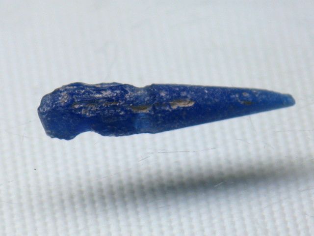 | TOKO-BEADS |RG052-60 ローマングラス（青い鳥） 16mmとんぼ玉,ビーズ,トンボ玉,アジア,インド,エスニック,手作り,パーツ,アクセサリー