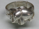 SR028 Silver925 Puzzle Ring #9