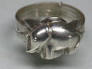 SR029 Silver925 Puzzle Ring #10