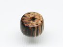 TOKO-BEADS SW001-86 Palm wood bead 9mm SW001-86 ココナッツビーズ 9mm Asian bead & African bead  Handmade,Lampeork,bead,asia,india,ethnic,parts,accessory,beads とんぼ玉,ビーズ,トンボ玉,アジア,インド,エスニック,手作り,パーツ,アクセサリー