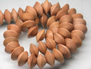 TOKO-BEADS SW001-56N Wooden bead (strand) 15.5mm SW001-56N ウッドビーズ（連ソロバン） 15.5mm Asian bead & African bead  Handmade,Lampeork,bead,asia,india,ethnic,parts,accessory,beads とんぼ玉,ビーズ,トンボ玉,アジア,インド,エスニック,手作り,パーツ,アクセサリー