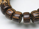TOKO-BEADS SW001-86N Palm wood bead (strand) 9mm SW001-86N ココナッツビーズ（連） 9mm Asian bead & African bead  Handmade,Lampeork,bead,asia,india,ethnic,parts,accessory,beads とんぼ玉,ビーズ,トンボ玉,アジア,インド,エスニック,手作り,パーツ,アクセサリー