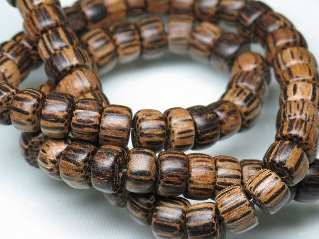 | TOKO-BEADS |SW001N-86 ココナッツビーズ（連） 9mmとんぼ玉,ビーズ,トンボ玉,アジア,インド,エスニック,手作り,パーツ,アクセサリー