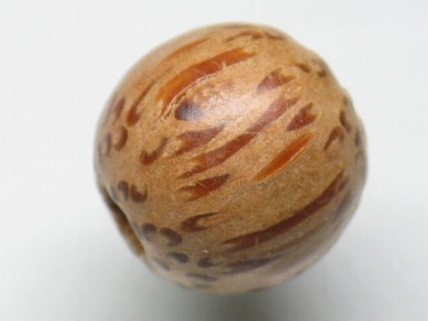 TOKO-BEADS SW002-44 Palm wood bead 12mm SW002-44 ココナッツビーズ 12mmLoose Kazuri カズリビーズ Asian bead & African bead  Handmade,Lampeork,bead,asia,india,ethnic,parts,accessory,beads とんぼ玉,ビーズ,トンボ玉,アジア,インド,エスニック,手作り,パーツ,アクセサリー