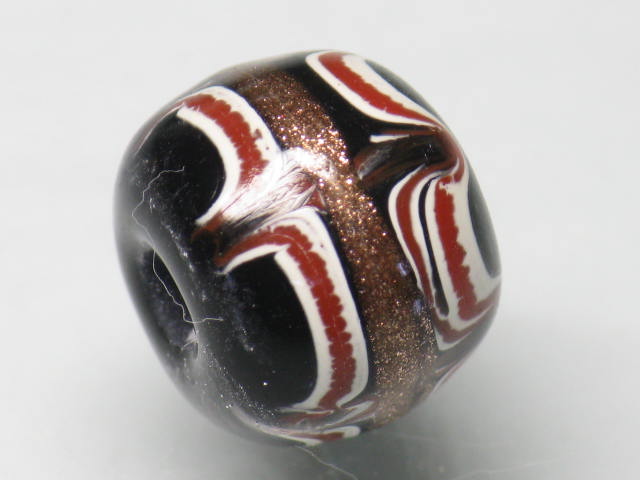 TOKO-BEADS T001S-04 Tombodama Glass bead 11~12mm T001S-04 とんぼ玉 11~12mmLoose Kazuri カズリビーズ Asian bead & African bead  Handmade,Lampeork,bead,asia,india,ethnic,parts,accessory,beads とんぼ玉,ビーズ,トンボ玉,アジア,インド,エスニック,手作り,パーツ,アクセサリー