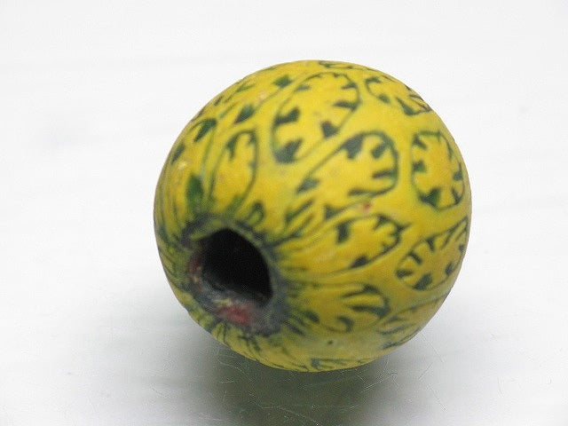 TOKO-BEADS T006 Lampwork glass bead 19mm T006 ジャワ玉（とんぼ玉） 19mm Asian bead & African bead  Handmade,Lampeork,bead,asia,india,ethnic,parts,accessory,beads とんぼ玉,ビーズ,トンボ玉,アジア,インド,エスニック,手作り,パーツ,アクセサリー