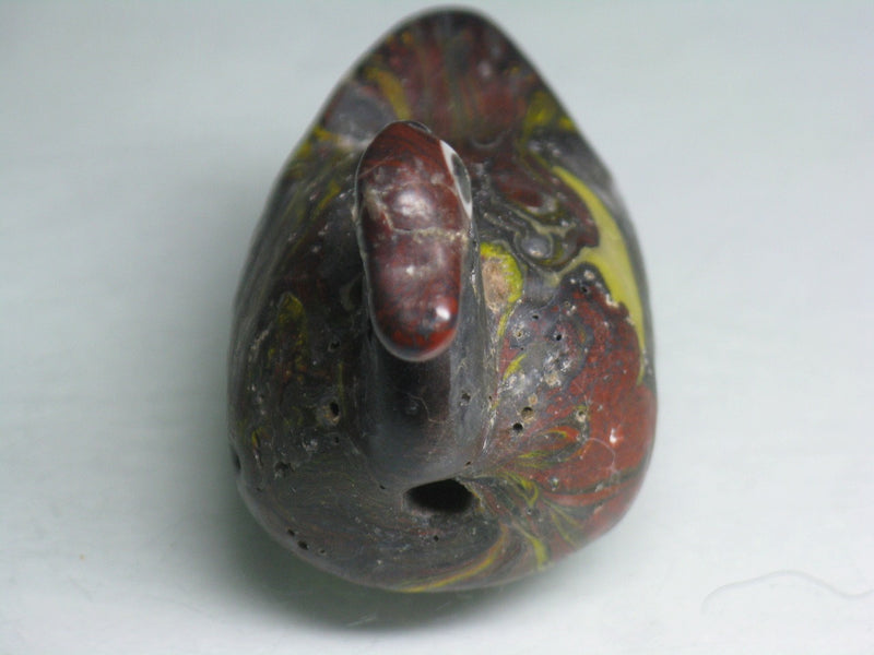 TOKO-BEADS T008 "Tombodama_duck" bead 38mm T008 ジャワ玉（鴨型） 38mm Asian bead & African bead  Handmade,Lampeork,bead,asia,india,ethnic,parts,accessory,beads とんぼ玉,ビーズ,トンボ玉,アジア,インド,エスニック,手作り,パーツ,アクセサリー
