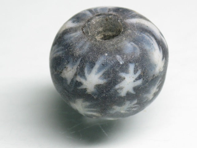 TOKO-BEADS T024 Lampwork glass bead 18.5mm T024 ジャワ玉（とんぼ玉） 18.5mmLoose Kazuri カズリビーズ Asian bead & African bead  Handmade,Lampeork,bead,asia,india,ethnic,parts,accessory,beads とんぼ玉,ビーズ,トンボ玉,アジア,インド,エスニック,手作り,パーツ,アクセサリー