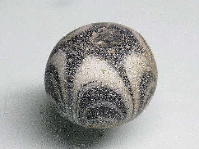 TOKO-BEADS T025 Lampwork glass bead 18mm T025 ジャワ玉（とんぼ玉） 18mm Asian bead & African bead  Handmade,Lampeork,bead,asia,india,ethnic,parts,accessory,beads とんぼ玉,ビーズ,トンボ玉,アジア,インド,エスニック,手作り,パーツ,アクセサリー