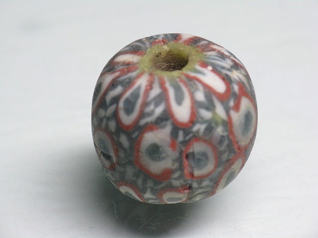 TOKO-BEADS T102 Lampwork glass bead 10mm T102 ジャワ玉（とんぼ玉） 10mmLoose Kazuri カズリビーズ Asian bead & African bead  Handmade,Lampeork,bead,asia,india,ethnic,parts,accessory,beads とんぼ玉,ビーズ,トンボ玉,アジア,インド,エスニック,手作り,パーツ,アクセサリー