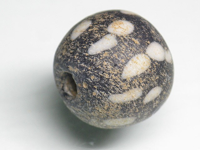 TOKO-BEADS T122 Lampwork glass bead 18mm T122 ジャワ玉（とんぼ玉） 18mm Asian bead & African bead  Handmade,Lampeork,bead,asia,india,ethnic,parts,accessory,beads とんぼ玉,ビーズ,トンボ玉,アジア,インド,エスニック,手作り,パーツ,アクセサリー