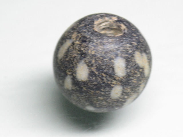 TOKO-BEADS T133 Lampwork glass bead 17mm T133 ジャワ玉（とんぼ玉） 17mmLoose Kazuri カズリビーズ Asian bead & African bead  Handmade,Lampeork,bead,asia,india,ethnic,parts,accessory,beads とんぼ玉,ビーズ,トンボ玉,アジア,インド,エスニック,手作り,パーツ,アクセサリー
