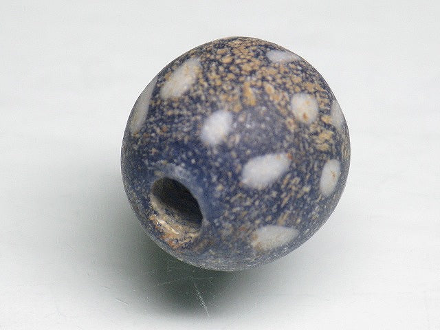 TOKO-BEADS T135 Lampwork glass bead 15mm T135 ジャワ玉（とんぼ玉） 15mm Asian bead & African bead  Handmade,Lampeork,bead,asia,india,ethnic,parts,accessory,beads とんぼ玉,ビーズ,トンボ玉,アジア,インド,エスニック,手作り,パーツ,アクセサリー