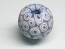 TOKO-BEADS T144 Lampwork glass bead 16.5mm T144 ジャワ玉（とんぼ玉） 16.5mmLoose Kazuri カズリビーズ Asian bead & African bead  Handmade,Lampeork,bead,asia,india,ethnic,parts,accessory,beads とんぼ玉,ビーズ,トンボ玉,アジア,インド,エスニック,手作り,パーツ,アクセサリー