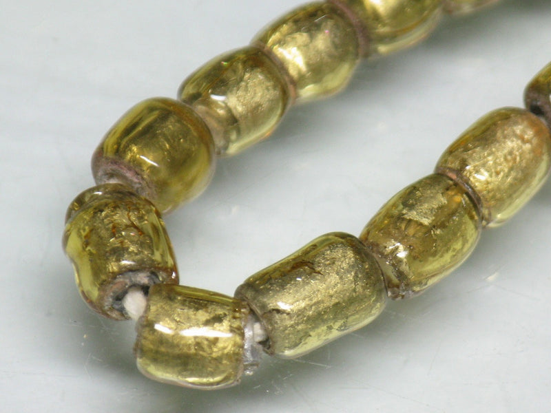 TOKO-BEADS T151N-06 Gold Sandwich bead(strand)  5.5~6mm T151N-06 ゴールドサンドイッチ玉（連） 5.5~6mm Asian bead & African bead  Handmade,Lampeork,bead,asia,india,ethnic,parts,accessory,beads とんぼ玉,ビーズ,トンボ玉,アジア,インド,エスニック,手作り,パーツ,アクセサリー