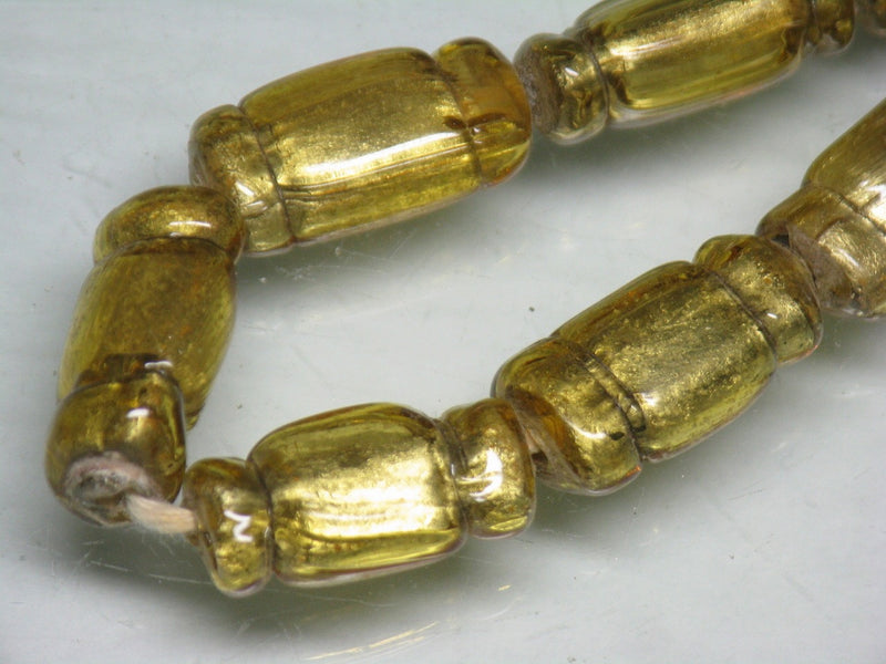 TOKO-BEADS T151N-10 Gold Sandwich bead(strand)  8.5~9.5mm T151N-10 ゴールドサンドイッチ玉（連） 8.5~9.5mm Asian bead & African bead  Handmade,Lampeork,bead,asia,india,ethnic,parts,accessory,beads とんぼ玉,ビーズ,トンボ玉,アジア,インド,エスニック,手作り,パーツ,アクセサリー
