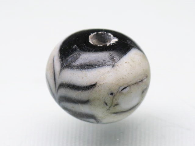 TOKO-BEADS T153-16 Lampwork glass bead 17.5mm T153-16 ジャワ希少とんぼ玉 17.5mmLoose Kazuri カズリビーズ Asian bead & African bead  Handmade,Lampeork,bead,asia,india,ethnic,parts,accessory,beads とんぼ玉,ビーズ,トンボ玉,アジア,インド,エスニック,手作り,パーツ,アクセサリー