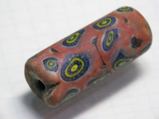 TOKO-BEADS T548 Lampwork glass bead 14mm T548 ジャワ希少とんぼ玉 14mmLoose Kazuri カズリビーズ Asian bead & African bead  Handmade,Lampeork,bead,asia,india,ethnic,parts,accessory,beads とんぼ玉,ビーズ,トンボ玉,アジア,インド,エスニック,手作り,パーツ,アクセサリー