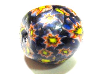 TOKO-BEADS T558 Lampwork glass bead 22mm T558 ジャワ希少とんぼ玉 22mmLoose Kazuri カズリビーズ Asian bead & African bead  Handmade,Lampeork,bead,asia,india,ethnic,parts,accessory,beads とんぼ玉,ビーズ,トンボ玉,アジア,インド,エスニック,手作り,パーツ,アクセサリー