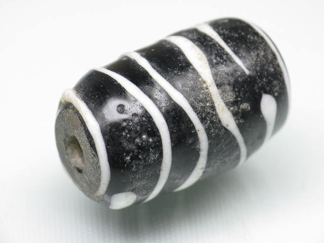 TOKO-BEADS T575-22 Lampwork glass bead 17mm T575-22 ジャワ希少とんぼ玉 17mmLoose Kazuri カズリビーズ Asian bead & African bead  Handmade,Lampeork,bead,asia,india,ethnic,parts,accessory,beads とんぼ玉,ビーズ,トンボ玉,アジア,インド,エスニック,手作り,パーツ,アクセサリー