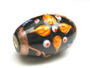 TOKO-BEADS T575-25 Lampwork glass bead 19mm T575-25 ジャワ希少とんぼ玉 19mmLoose Kazuri カズリビーズ Asian bead & African bead  Handmade,Lampeork,bead,asia,india,ethnic,parts,accessory,beads とんぼ玉,ビーズ,トンボ玉,アジア,インド,エスニック,手作り,パーツ,アクセサリー