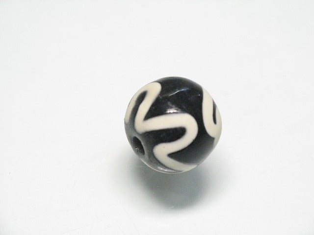 TOKO-BEADS T578-33 Lampwork glass bead 10~11mm T578-33 ジャワ希少とんぼ玉 10~11mmLoose Kazuri カズリビーズ Asian bead & African bead  Handmade,Lampeork,bead,asia,india,ethnic,parts,accessory,beads とんぼ玉,ビーズ,トンボ玉,アジア,インド,エスニック,手作り,パーツ,アクセサリー