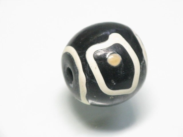 TOKO-BEADS T578-41 Lampwork glass bead 18mm T578-41 ジャワ希少とんぼ玉 18mmLoose Kazuri カズリビーズ Asian bead & African bead  Handmade,Lampeork,bead,asia,india,ethnic,parts,accessory,beads とんぼ玉,ビーズ,トンボ玉,アジア,インド,エスニック,手作り,パーツ,アクセサリー