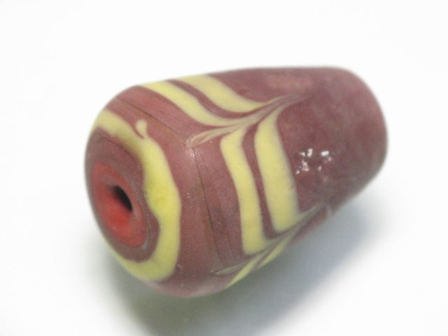 TOKO-BEADS T578-52 Lampwork glass bead 19mm T578-52 ジャワ希少とんぼ玉 19mmLoose Kazuri カズリビーズ Asian bead & African bead  Handmade,Lampeork,bead,asia,india,ethnic,parts,accessory,beads とんぼ玉,ビーズ,トンボ玉,アジア,インド,エスニック,手作り,パーツ,アクセサリー
