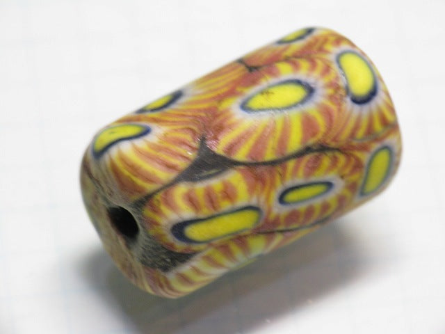 TOKO-BEADS T578-66 Lampwork glass bead 13mm T578-66 ジャワ希少とんぼ玉 13mmLoose Kazuri カズリビーズ Asian bead & African bead  Handmade,Lampeork,bead,asia,india,ethnic,parts,accessory,beads とんぼ玉,ビーズ,トンボ玉,アジア,インド,エスニック,手作り,パーツ,アクセサリー
