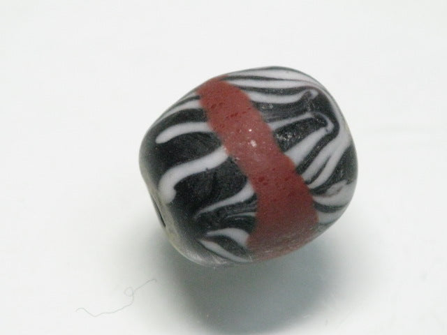 TOKO-BEADS T578-78 Lampwork glass bead 11.5mm T578-78 ジャワ希少とんぼ玉 11.5mmLoose Kazuri カズリビーズ Asian bead & African bead  Handmade,Lampeork,bead,asia,india,ethnic,parts,accessory,beads とんぼ玉,ビーズ,トンボ玉,アジア,インド,エスニック,手作り,パーツ,アクセサリー