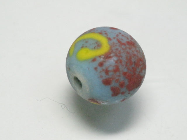 TOKO-BEADS T578-84 Lampwork glass bead 12mm T578-84 ジャワ希少とんぼ玉 12mmLoose Kazuri カズリビーズ Asian bead & African bead  Handmade,Lampeork,bead,asia,india,ethnic,parts,accessory,beads とんぼ玉,ビーズ,トンボ玉,アジア,インド,エスニック,手作り,パーツ,アクセサリー