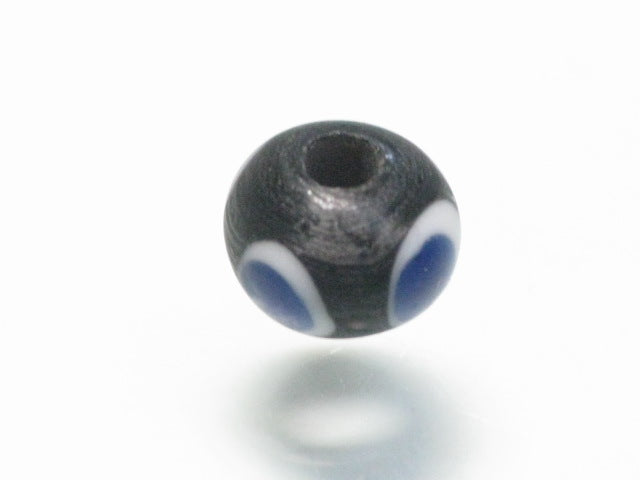 TOKO-BEADS T578-93 Lampwork glass bead 8mm T578-93 ジャワ希少とんぼ玉 8mmLoose Kazuri カズリビーズ Asian bead & African bead  Handmade,Lampeork,bead,asia,india,ethnic,parts,accessory,beads とんぼ玉,ビーズ,トンボ玉,アジア,インド,エスニック,手作り,パーツ,アクセサリー
