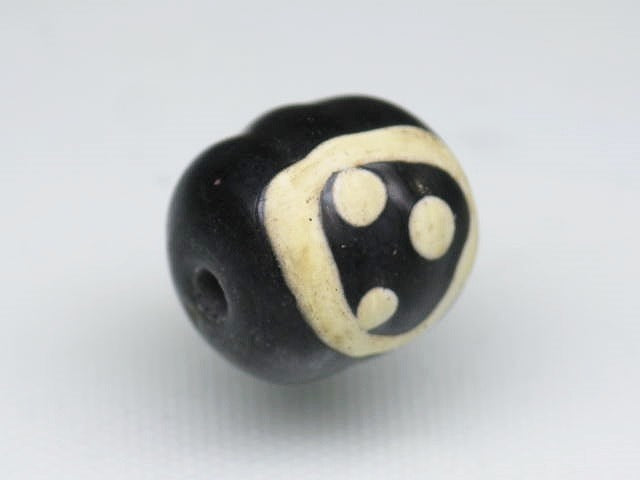 TOKO-BEADS T578S-20 Lampwork glass bead 12mm T578S-20 ジャワ希少とんぼ玉 12mmLoose Kazuri カズリビーズ Asian bead & African bead  Handmade,Lampeork,bead,asia,india,ethnic,parts,accessory,beads とんぼ玉,ビーズ,トンボ玉,アジア,インド,エスニック,手作り,パーツ,アクセサリー