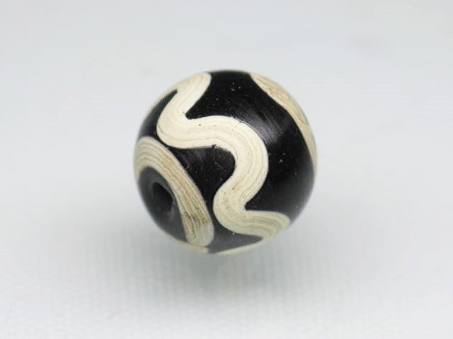 TOKO-BEADS T578S-21 Lampwork glass bead 11~13mm T578S-21 ジャワ希少とんぼ玉 11~13mmLoose Kazuri カズリビーズ Asian bead & African bead  Handmade,Lampeork,bead,asia,india,ethnic,parts,accessory,beads とんぼ玉,ビーズ,トンボ玉,アジア,インド,エスニック,手作り,パーツ,アクセサリー