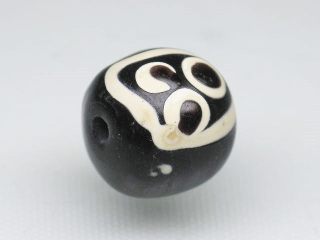 TOKO-BEADS T578S-23 Lampwork glass bead 12mm T578S-23 ジャワ希少とんぼ玉 12mmLoose Kazuri カズリビーズ Asian bead & African bead  Handmade,Lampeork,bead,asia,india,ethnic,parts,accessory,beads とんぼ玉,ビーズ,トンボ玉,アジア,インド,エスニック,手作り,パーツ,アクセサリー