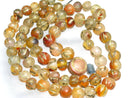 TOKO-BEADS T580-38 Afgan Antique Agate (strand) 5~9mm T580-38 アフガンアンティークエッチドアゲイト（連） 5~9mmLoose Kazuri カズリビーズ Asian bead & African bead  Handmade,Lampeork,bead,asia,india,ethnic,parts,accessory,beads とんぼ玉,ビーズ,トンボ玉,アジア,インド,エスニック,手作り,パーツ,アクセサリー