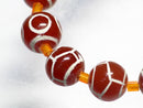 TOKO-BEADS T580-70 Afgan Agate (strand) 8mm T580-70 アフガンエッチドアゲイト（連） 8mm Asian bead & African bead  Handmade,Lampeork,bead,asia,india,ethnic,parts,accessory,beads とんぼ玉,ビーズ,トンボ玉,アジア,インド,エスニック,手作り,パーツ,アクセサリー
