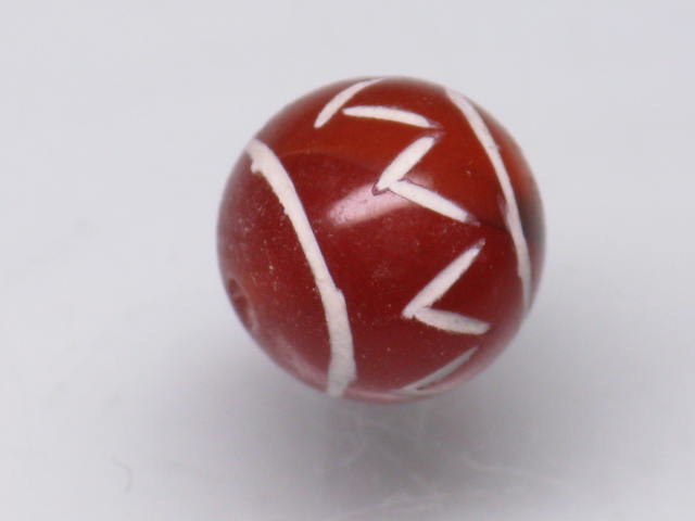 TOKO-BEADS T580S-80 Afgan Antique Agate 8mm T580S-80 アフガンエッチドアゲイト 8mm Asian bead & African bead  Handmade,Lampeork,bead,asia,india,ethnic,parts,accessory,beads とんぼ玉,ビーズ,トンボ玉,アジア,インド,エスニック,手作り,パーツ,アクセサリー