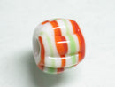 TOKO-BEADS T581-62S Jawa Lampwork glass bead 14mm T581-62S ジャワ希少とんぼ玉 14mm Asian bead & African bead  Handmade,Lampeork,bead,asia,india,ethnic,parts,accessory,beads とんぼ玉,ビーズ,トンボ玉,アジア,インド,エスニック,手作り,パーツ,アクセサリー
