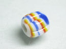 TOKO-BEADS T581-63S Jawa Lampwork glass bead 14mm T581-63S ジャワ希少とんぼ玉 14mm Asian bead & African bead  Handmade,Lampeork,bead,asia,india,ethnic,parts,accessory,beads とんぼ玉,ビーズ,トンボ玉,アジア,インド,エスニック,手作り,パーツ,アクセサリー