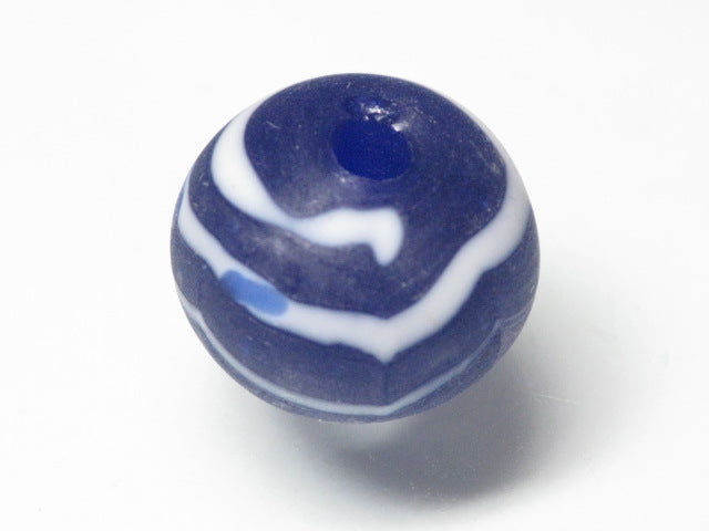 TOKO-BEADS T583-05 Lampwork glass bead 16mm T583-05 ジャワ希少とんぼ玉 16mmLoose Kazuri カズリビーズ Asian bead & African bead  Handmade,Lampeork,bead,asia,india,ethnic,parts,accessory,beads とんぼ玉,ビーズ,トンボ玉,アジア,インド,エスニック,手作り,パーツ,アクセサリー