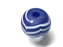 TOKO-BEADS T583-06 Lampwork glass bead 14mm T583-06 ジャワ希少とんぼ玉 14mmLoose Kazuri カズリビーズ Asian bead & African bead  Handmade,Lampeork,bead,asia,india,ethnic,parts,accessory,beads とんぼ玉,ビーズ,トンボ玉,アジア,インド,エスニック,手作り,パーツ,アクセサリー
