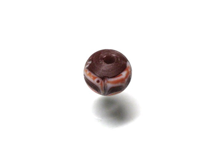 TOKO-BEADS T583-23 Lampwork glass bead 8.5mm T583-23 ジャワ希少とんぼ玉 8.5mmLoose Kazuri カズリビーズ Asian bead & African bead  Handmade,Lampeork,bead,asia,india,ethnic,parts,accessory,beads とんぼ玉,ビーズ,トンボ玉,アジア,インド,エスニック,手作り,パーツ,アクセサリー