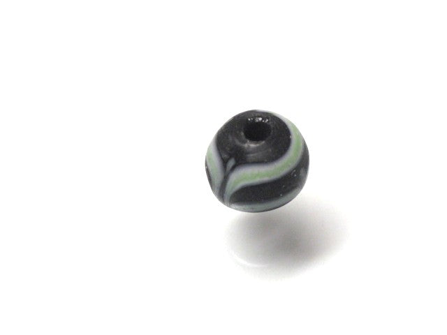 TOKO-BEADS T583-26 Lampwork glass bead 8mm T583-26 ジャワ希少とんぼ玉 8mmLoose Kazuri カズリビーズ Asian bead & African bead  Handmade,Lampeork,bead,asia,india,ethnic,parts,accessory,beads とんぼ玉,ビーズ,トンボ玉,アジア,インド,エスニック,手作り,パーツ,アクセサリー