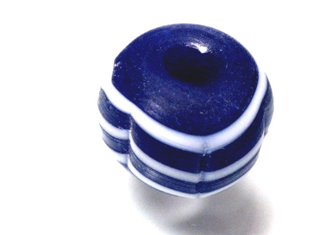 TOKO-BEADS T583-29 Lampwork glass bead 15~16mm T583-29 ジャワ希少とんぼ玉 15~16mmLoose Kazuri カズリビーズ Asian bead & African bead  Handmade,Lampeork,bead,asia,india,ethnic,parts,accessory,beads とんぼ玉,ビーズ,トンボ玉,アジア,インド,エスニック,手作り,パーツ,アクセサリー