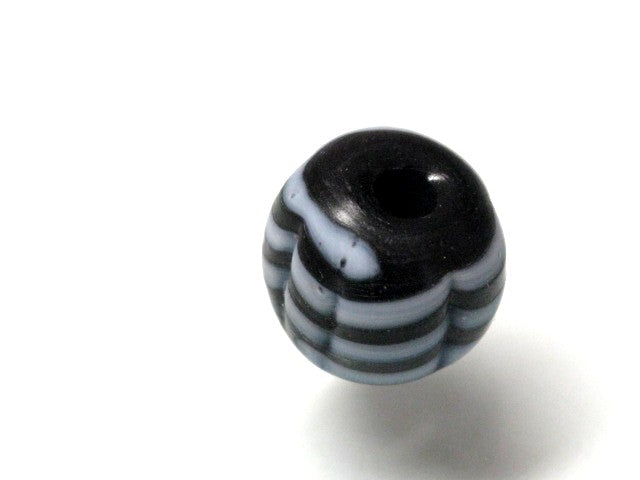 TOKO-BEADS T583-31 Lampwork glass bead 11mm T583-31 ジャワ希少とんぼ玉 11mmLoose Kazuri カズリビーズ Asian bead & African bead  Handmade,Lampeork,bead,asia,india,ethnic,parts,accessory,beads とんぼ玉,ビーズ,トンボ玉,アジア,インド,エスニック,手作り,パーツ,アクセサリー