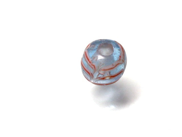 TOKO-BEADS T583-39 Lampwork glass bead 9mm T583-39 ジャワ希少とんぼ玉 9mmLoose Kazuri カズリビーズ Asian bead & African bead  Handmade,Lampeork,bead,asia,india,ethnic,parts,accessory,beads とんぼ玉,ビーズ,トンボ玉,アジア,インド,エスニック,手作り,パーツ,アクセサリー