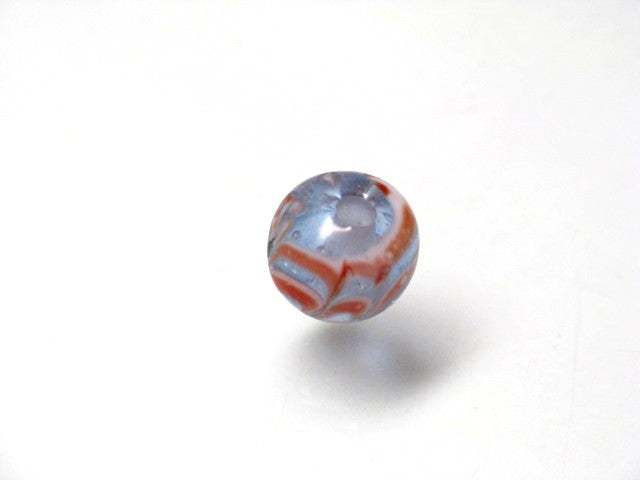 TOKO-BEADS T583-40 Lampwork glass bead 8mm T583-40 ジャワ希少とんぼ玉 8mmLoose Kazuri カズリビーズ Asian bead & African bead  Handmade,Lampeork,bead,asia,india,ethnic,parts,accessory,beads とんぼ玉,ビーズ,トンボ玉,アジア,インド,エスニック,手作り,パーツ,アクセサリー