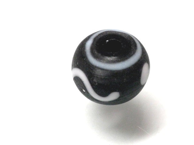 TOKO-BEADS T583-42 Lampwork glass bead 11~12mm T583-42 ジャワ希少とんぼ玉 11~12mmLoose Kazuri カズリビーズ Asian bead & African bead  Handmade,Lampeork,bead,asia,india,ethnic,parts,accessory,beads とんぼ玉,ビーズ,トンボ玉,アジア,インド,エスニック,手作り,パーツ,アクセサリー